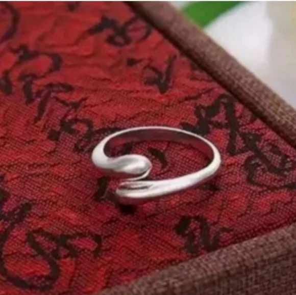 925 Sterling Silver Plated Waterdrop Jewelry Set Bracelet Necklace Earrings - Picture 3 of 14